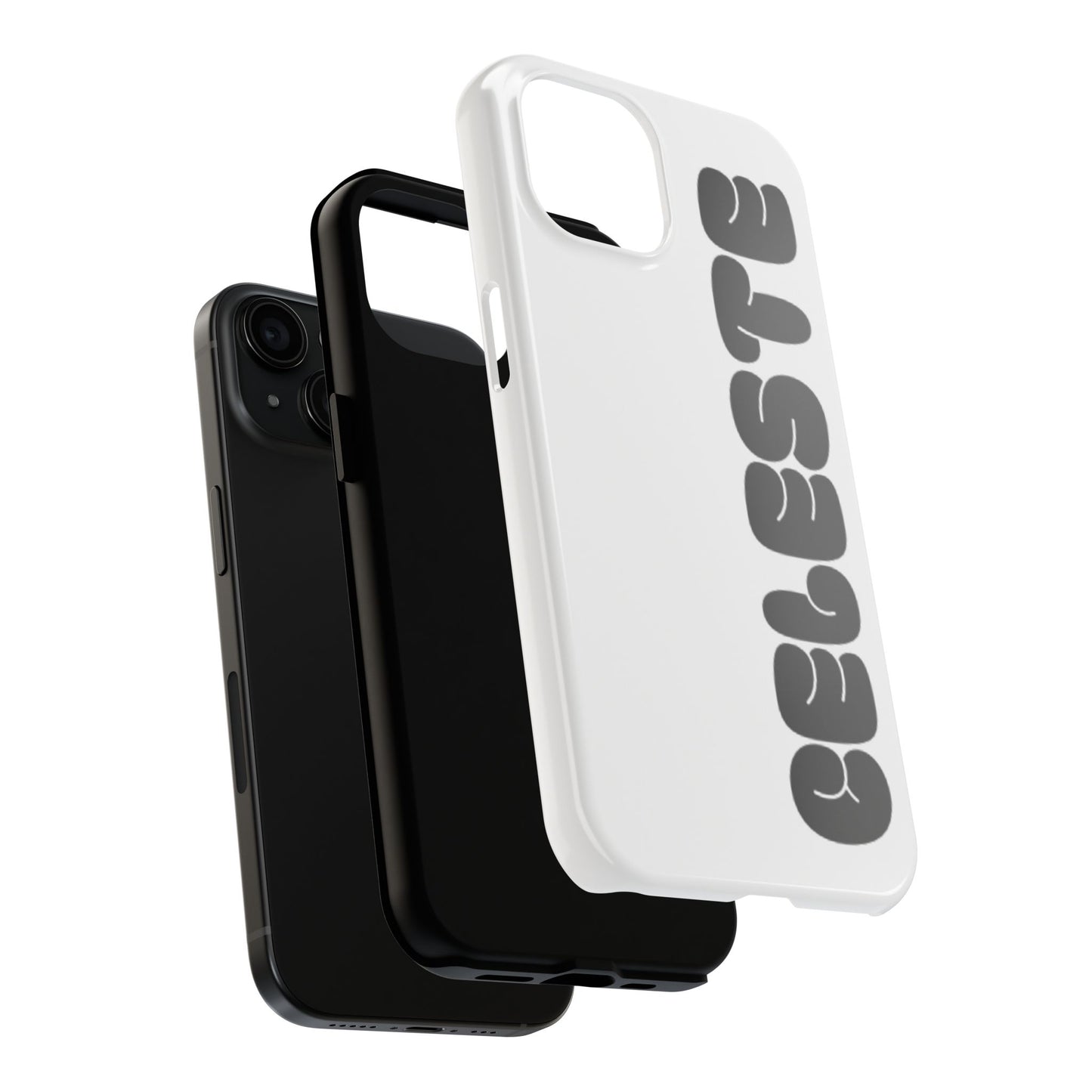 Personalized Tough Phone Case with Stylish Design - Modern Customizable Protective Cover for Celeste